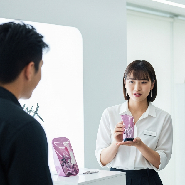 運用サポートとして店舗打ち合わせ風景